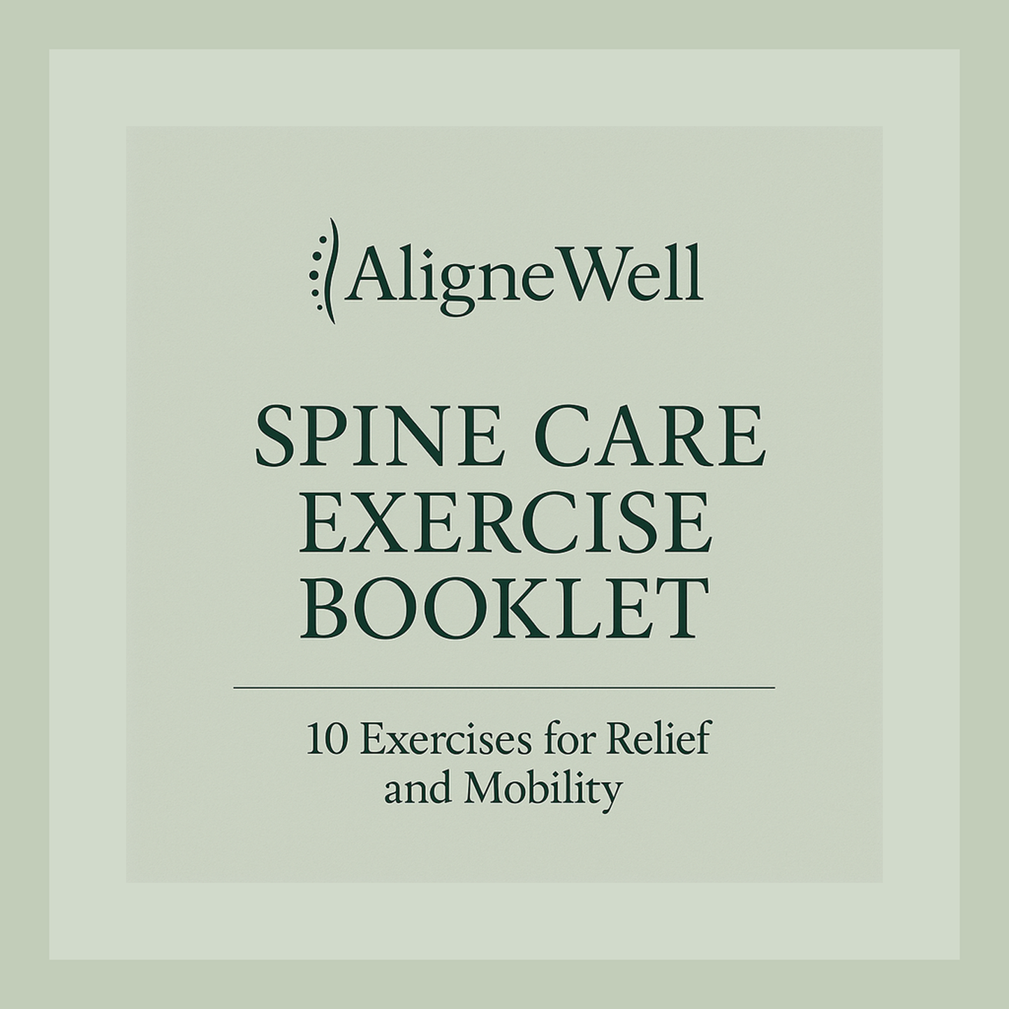 Spine Care Booklet